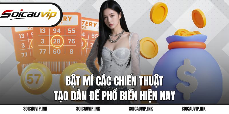 Bật mí các chiến thuật tạo dàn đề phổ biến hiện nay