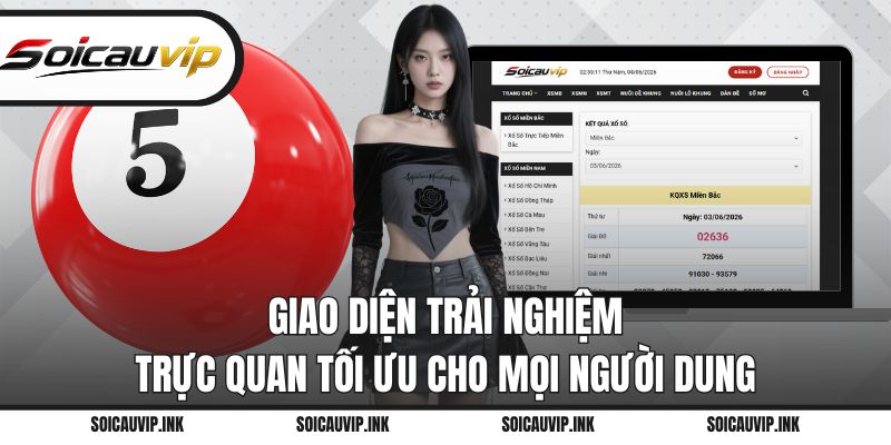 Giao diện trải nghiệm trực quan tối ưu cho mọi người dùng