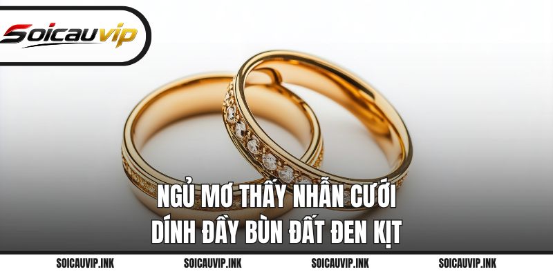 Ngủ mơ thấy nhẫn cưới dính đầy bùn đất đen kịt